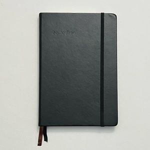 GO Guided Goal Journal For Personal Growth 90 Days Undated Black 6” X 8.5” NEW